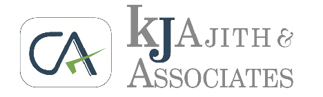 K J Ajith & Associates Chartered Accountants in Kochi, Ernakulam, Kerala | CA Firm Logo